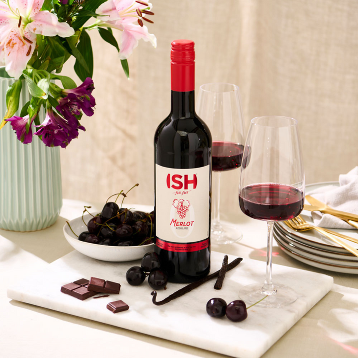 Alkoholfri fransk Merlot, 6 x 750 ml 