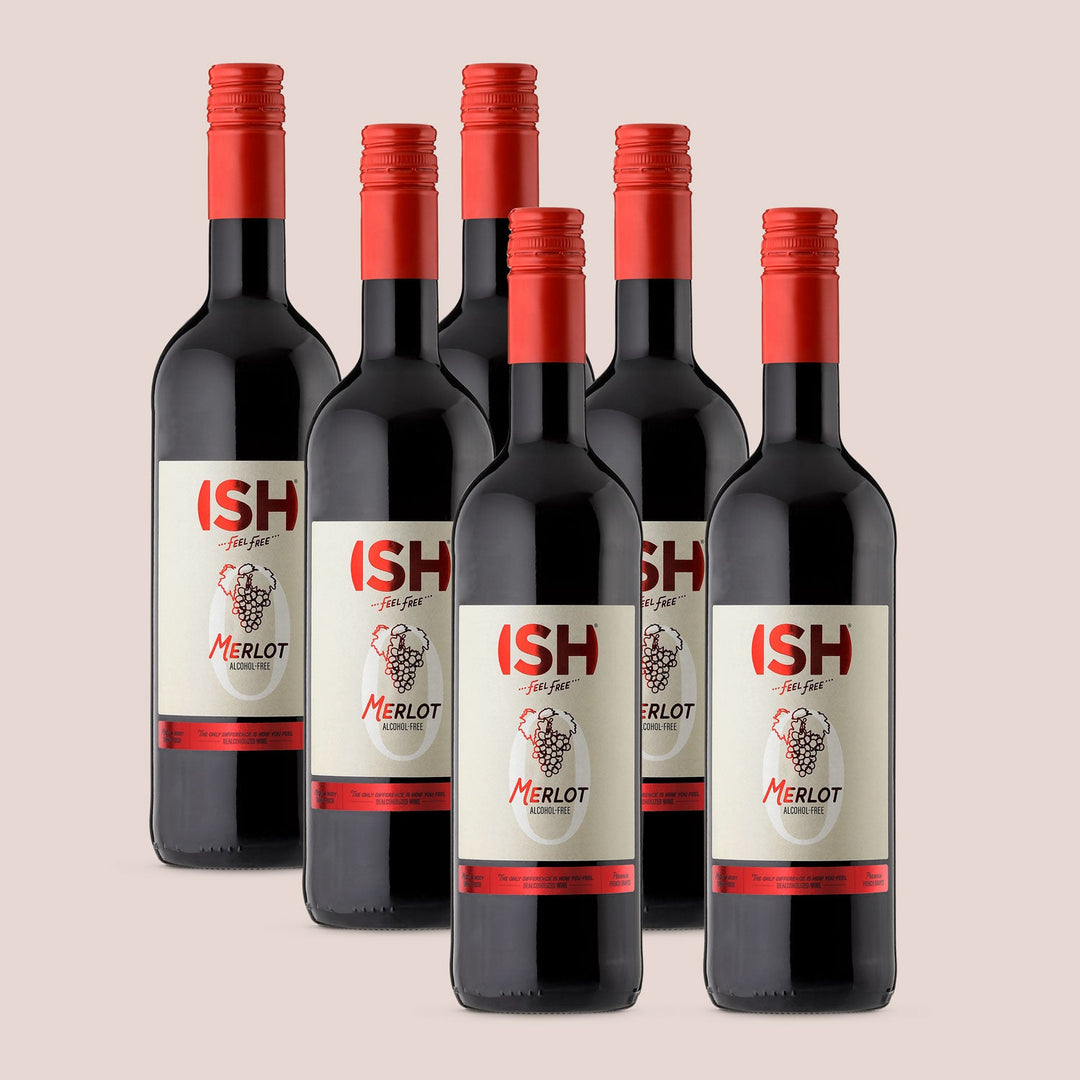 Alkoholfri fransk Merlot, 6 x 750 ml 