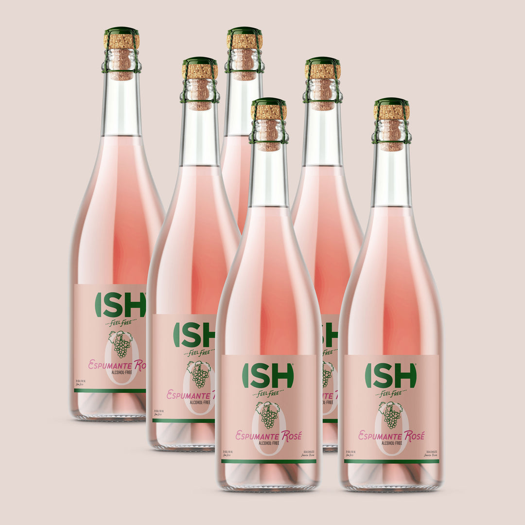 Alkoholfri Espumante Rosé, 6 x 750 ml